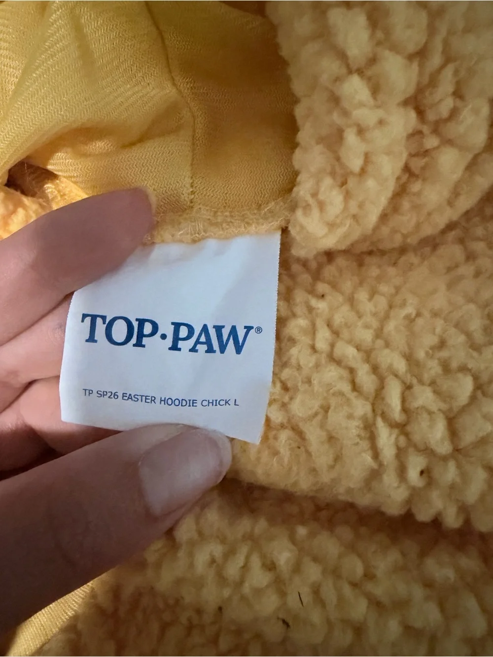 Top Paw Yellow Duck Hooded dog costume